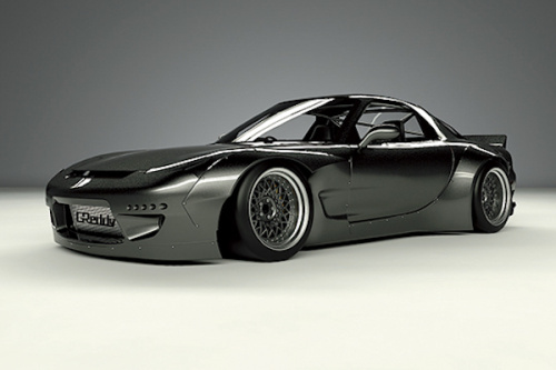 Rocket Bunny - Mazda RX7 (FD3S) Wide Body Kit