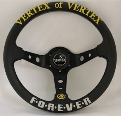 Car Make T&E - Vertex - Steering Wheel - VERTEX FOREVER