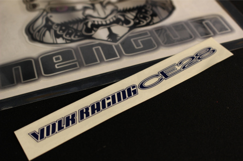 RAYS - Volk Racing CE28N Wheel Stickers