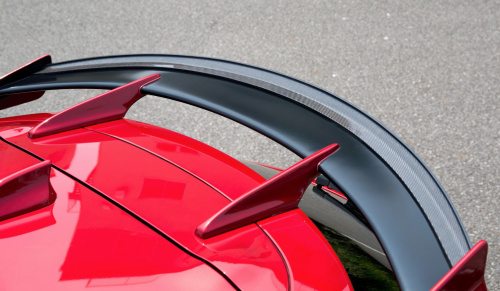 Knight Sports - Rear Wing Spoiler and Gurney Flap for Axela (BM)