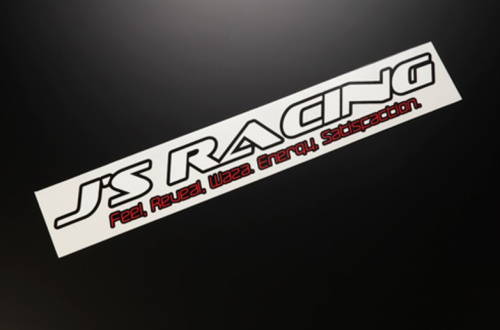 J's Racing - 14 Sticker White M Size
