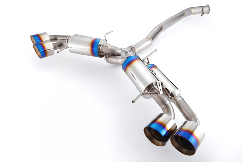 RH9 - R35 Full Titanium Muffler - 90mm