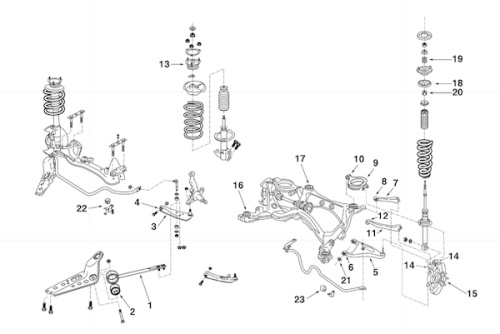 Nismo - Suspension Link Repair Parts - S13 & 180SX