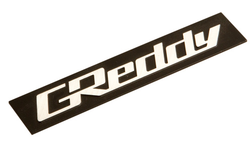 GReddy - Aluminum Emblem - Black and Silver