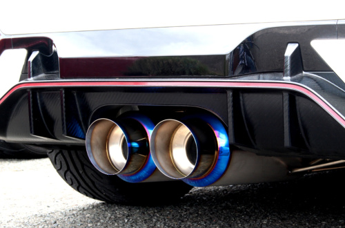 M and M Honda - Super Titanium Exhaust