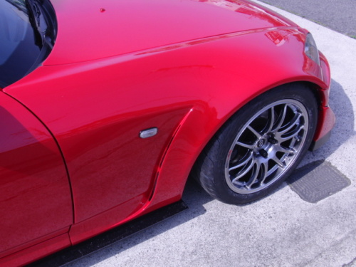 Car Garage Amis - S2000 FRP Front Wide Fenders
