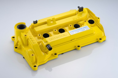 Spoon - Civic FK7 Yellow Engine Cover