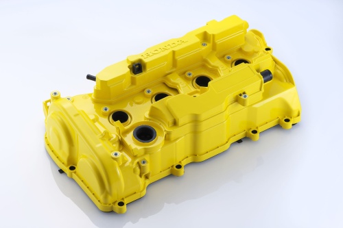 Spoon - Civic FK8 Yellow Engine Cover