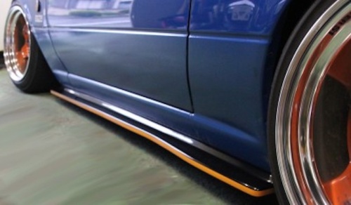 Jet Stream - NA Side Skirts Clubman R