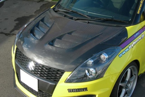 Tryforce - Racing Carbon Bonnet Kit