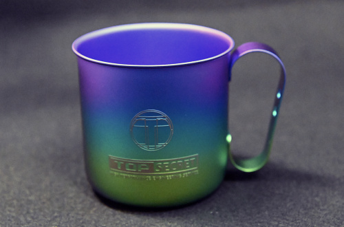Top Secret - Titanium Mug