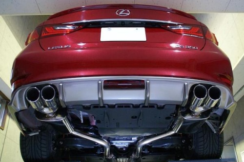 Lexon - L:Exhaust Quad for Lexus GS