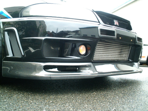 Car Shop F1 - R33 GTR Front Lip Spoiler & Diffuser
