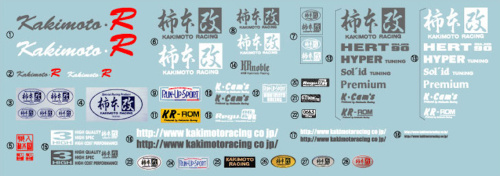 Kakimoto Racing - Kakimoto Racing Stickers