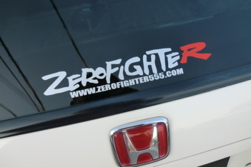 ZEROFIGHTER - Zero Fighter Logo Sticker