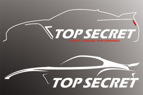 Top Secret - Silhouette Sticker