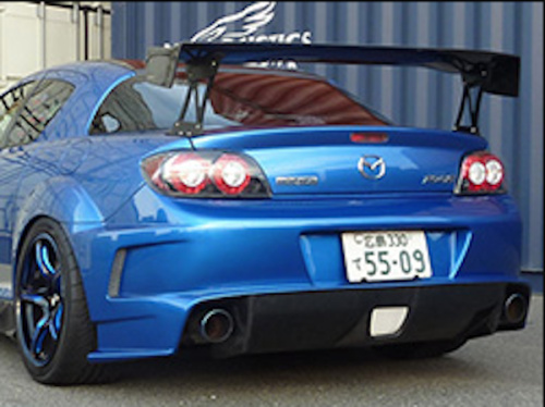 Leg Sport - Club Sport Rear Diffuser Bumper for RX8 (late)