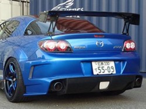 Leg Sport - Club Sport Rear Diffuser Bumper for RX8 (early)
