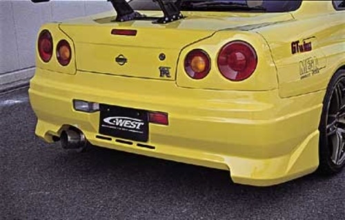 C-West - Nissan SKYLINE GT-R BNR34 Rear Bumper