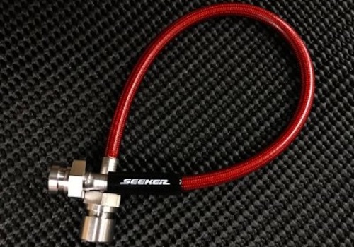 Seeker - RED COAT Stainless Mesh Clutch Line