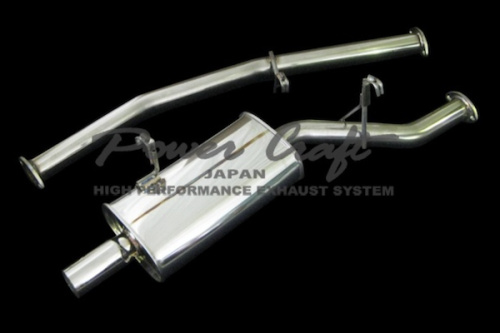 Power Craft - AE86 Under Diff Exhaust System