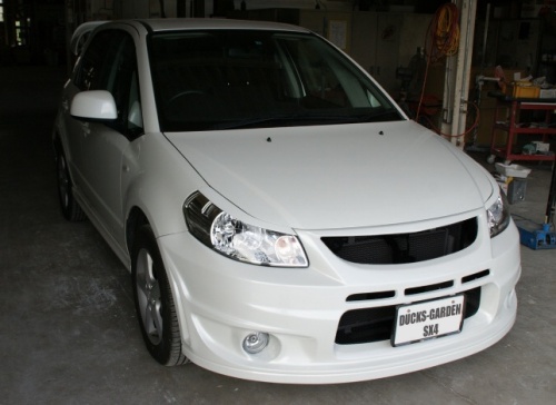 Ducks Garden - New Aero Front Bumper (WRC) for Suzuki SX4