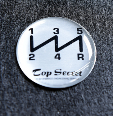 Top Secret - TS Shift Pattern Sticker