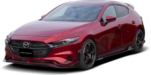 Knight Sports - Ground Effect Complete Kit for Mazda3 Fastback (BP)