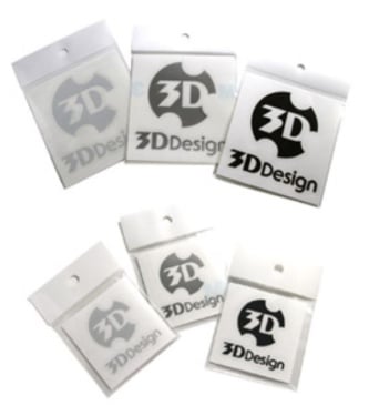 3D Design - Logo Stickers
