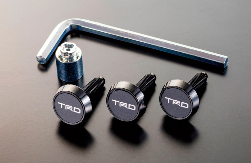 TRD - Security License Plate Bolt Set