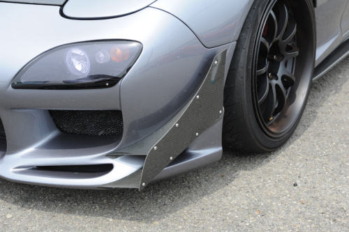 Fujita Engineering - AFFLUX Canards (for Front Bumper Ver.2 and Ver.2 Type R only)