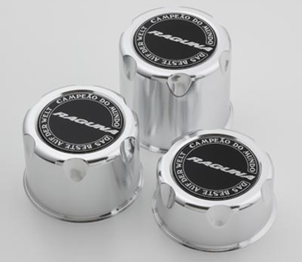 Raguna - Type A Silver Aluminum Center Caps