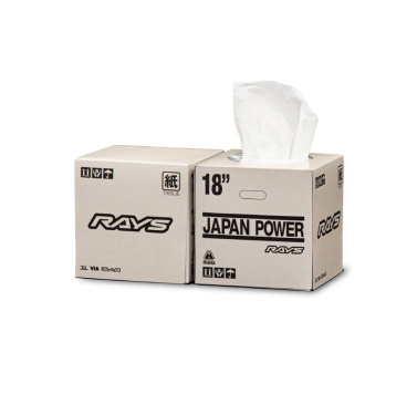 RAYS - Wheel Package Tissue Box 24S