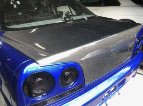 Shaft Auto Service - Carbon Fiber Trunk for R34 Sedan