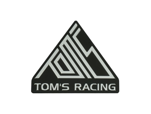 TOM'S - TOM'S RACING Aluminum Sticker