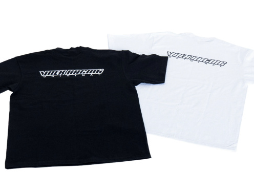RAYS - Official T-shirt 25S VOLK RACING BK/WH