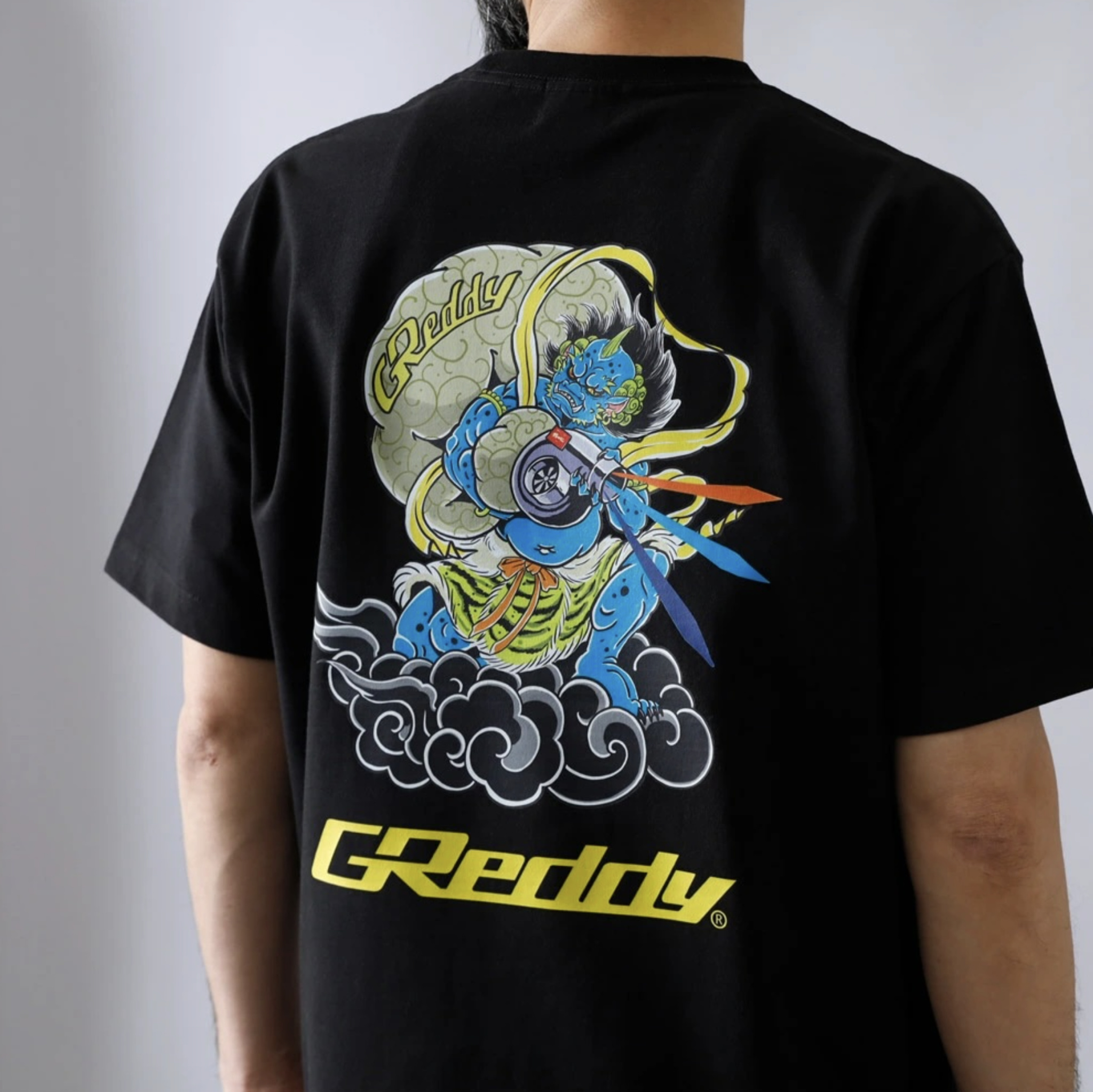G.F.Y. Tシャツ GReddy - HeathxGreddy Fujin T-Shirt - Nengun Performance