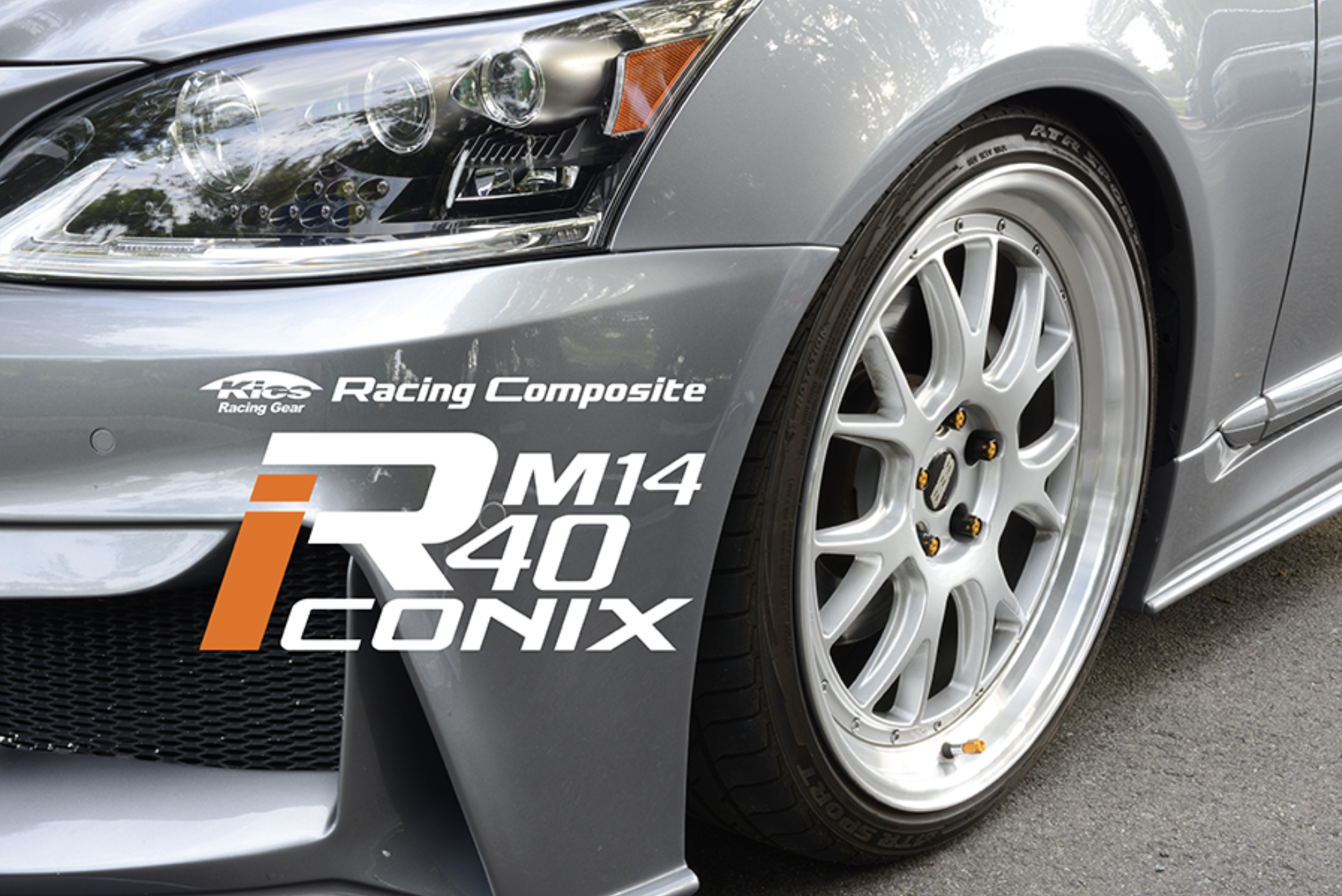 Project Kics - R40 iCONIX M14 - Lock & Nut Set - Nengun Project Kics - R40 iCONIX M14 - Lock & Nut Set - Nengun