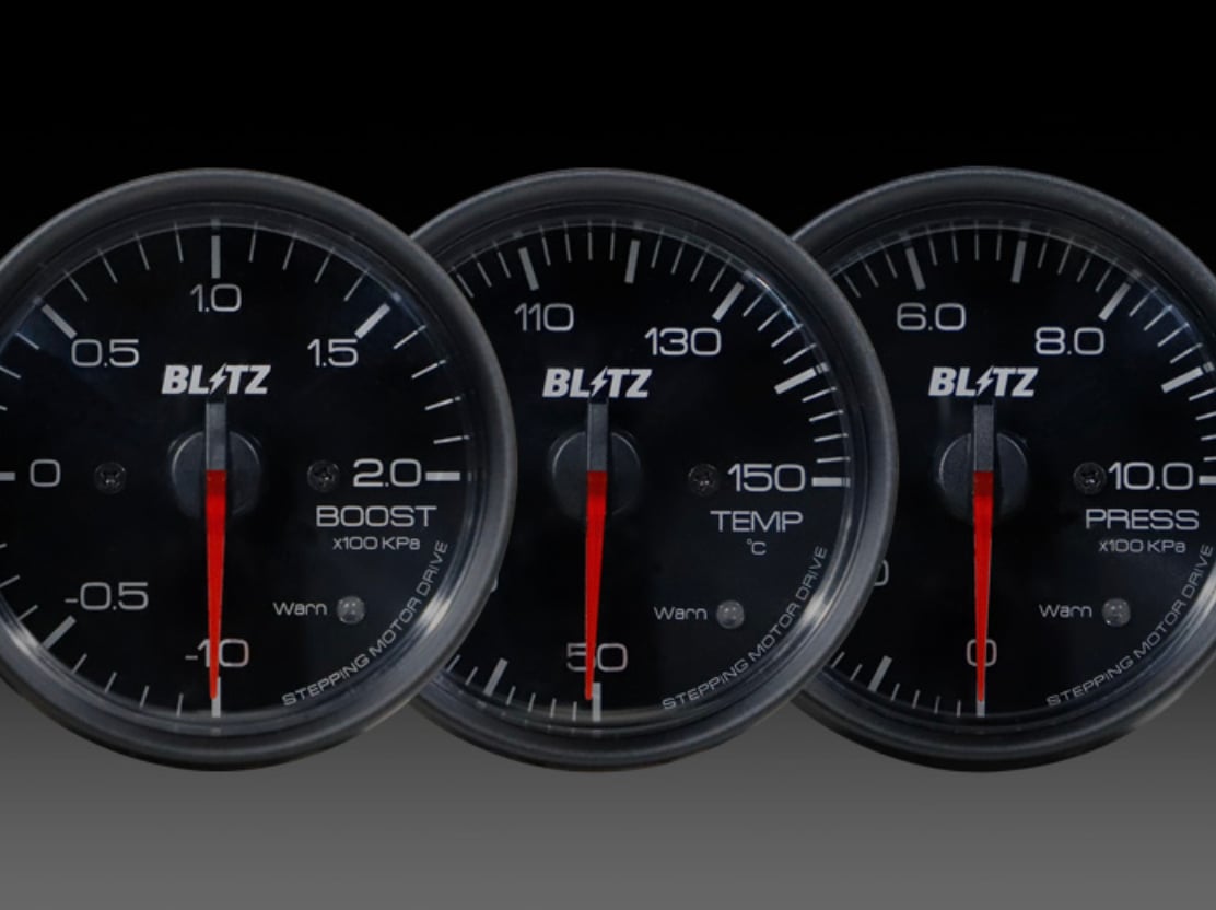 Blitz BLITZ RACING METER SD PRESS METER 60φ ブリッツ 圧力計