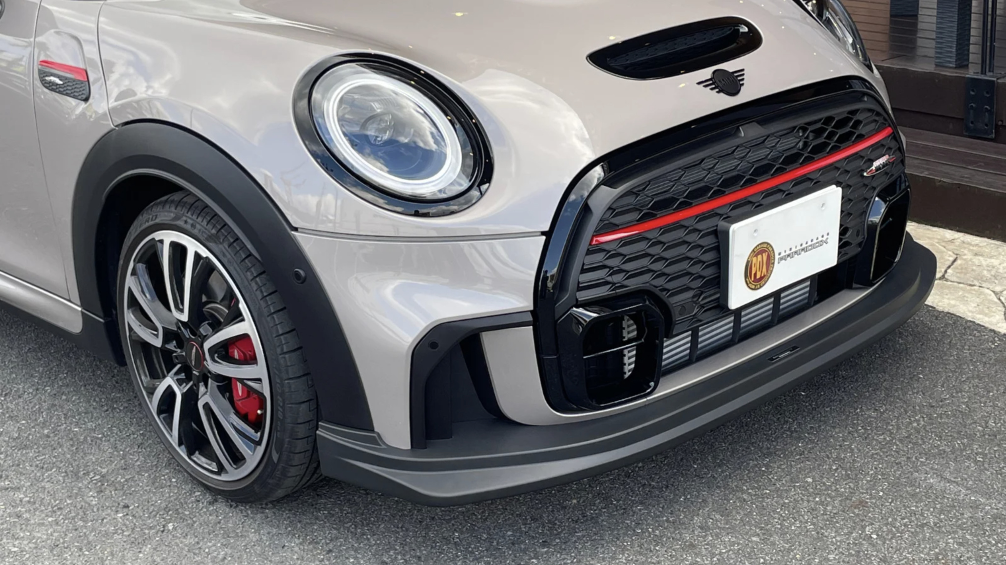 GIGAMOT フロントリップ MINI LCI2 F56.57 JCW用 GIGAMOT - [MINI JCW LCI2] F56 Front Lip Spoiler - Nengun Performance