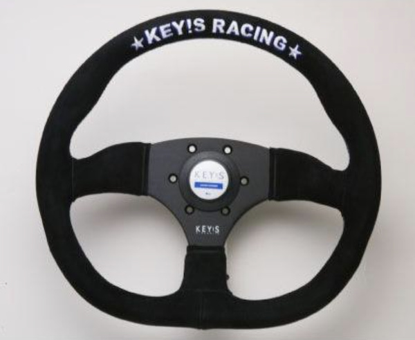 KEY'S RACING ステアリング D-shape type KEY'S Racing - D-Shape Type - Steering Wheel - Nengun Performance