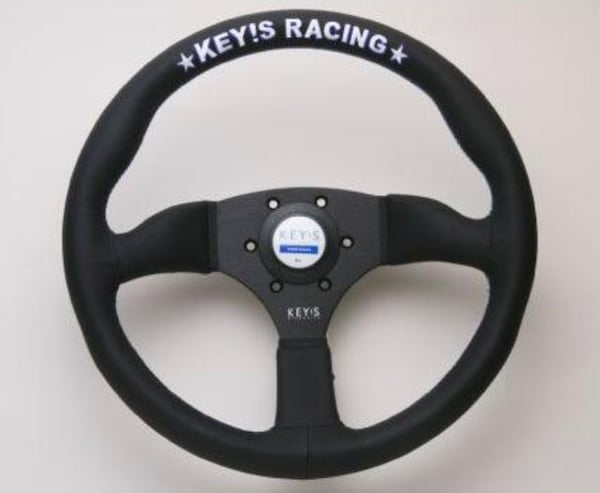 KEY'S RACINGステアリング　SEMI DEEP type 325mm KEY'S Racing - Semi-Deep Type - Steering Wheel - Nengun Performance