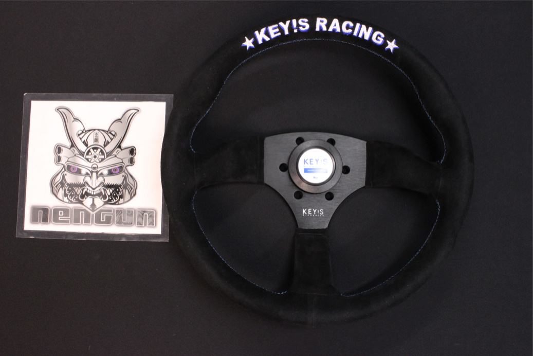 KEY'S RACINGステアリング　SEMI DEEP type 325mm nengun-3187-47318-22-