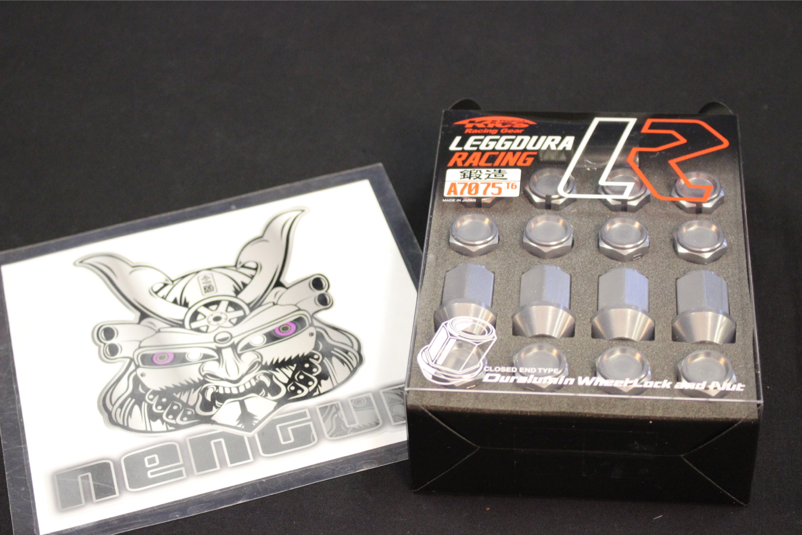 Kics Racing Gear - LEGGDURA RACING - Lock & Nut Set - Nengun 