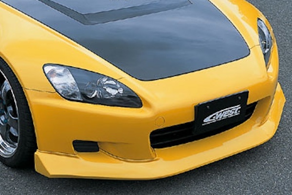 c west front lip C-West - Front Half Spoiler for S2000 - PFRP - S2000
