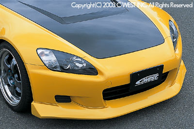 C-West - Front Half Spoiler for S2000 - Nengun Performance