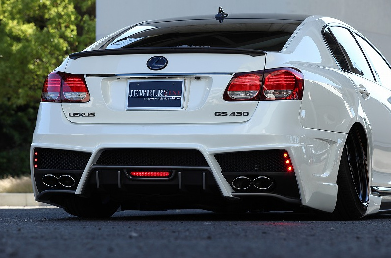 Black Pearl - JEWELRY LINE DIAMOND - Lexus GS Muffler - Nengun
