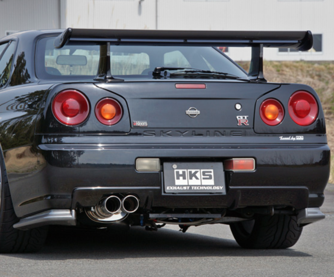 Wings GTR33 rear +90 mm for Nissan Skyline R33 extension