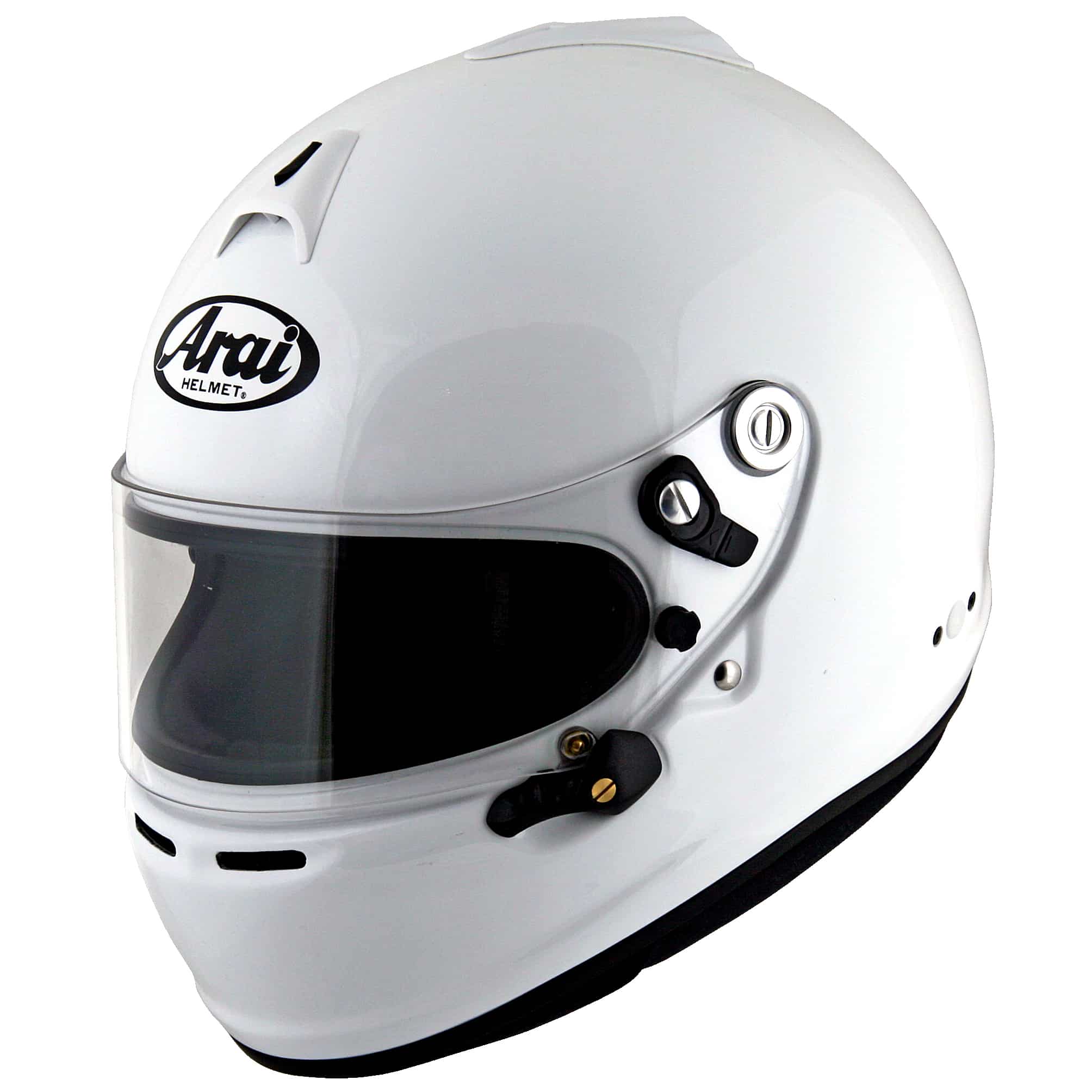 Genuine Arai GP2 GP3 GP4 Racing Helmet Half Smoked Visor Anti Fog Brand New 
