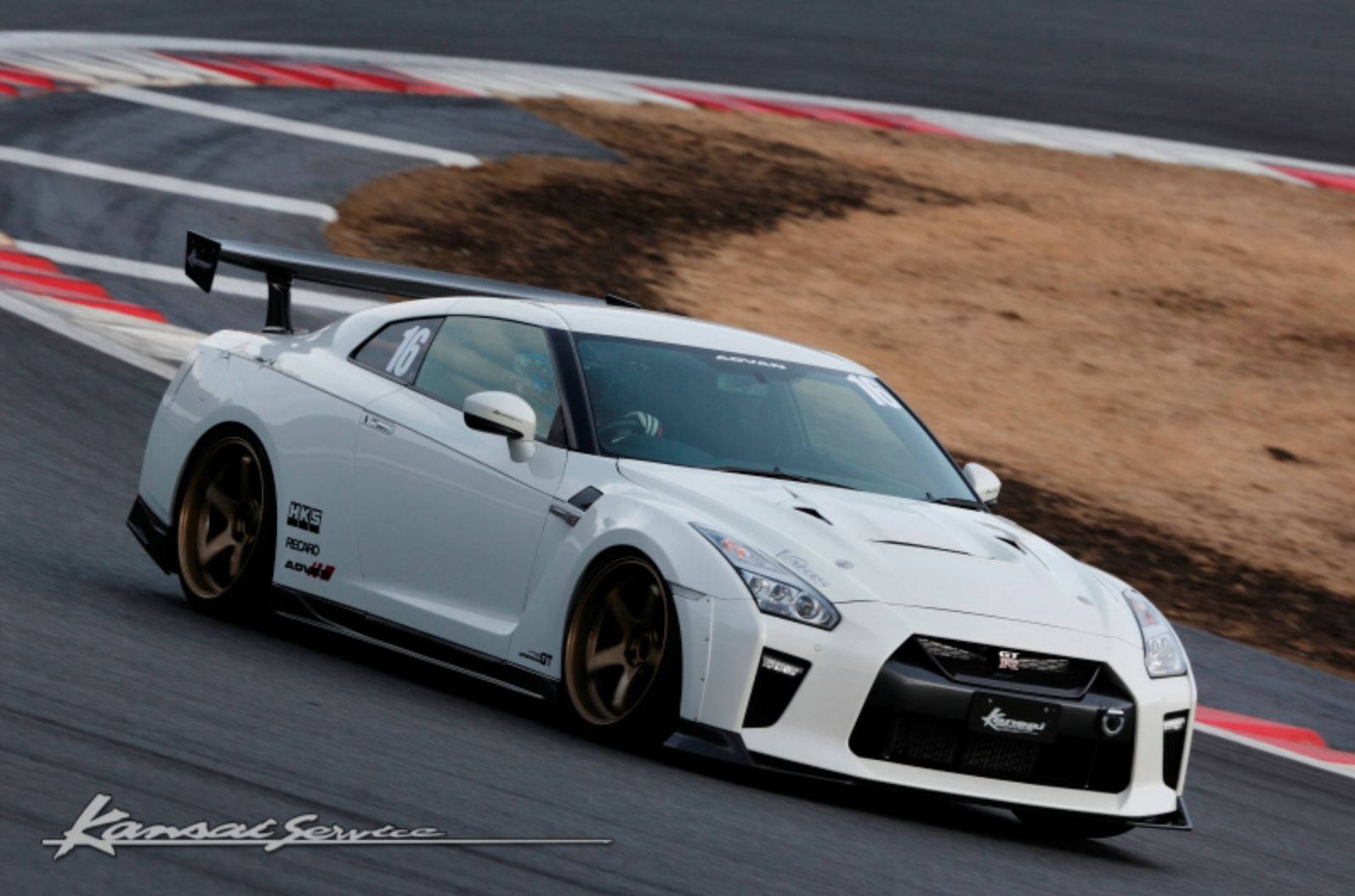 Kansai Service Aero Parts R35 Gtr 17 Nengun Performance